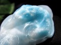 ラリマー ブルーペクトライト 蛇 彫刻 タンブル