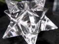 天然水晶 アステロイド 彫り 置物