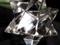 天然水晶 アステロイド 彫り 置物