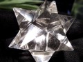 天然水晶 アステロイド 彫り 置物