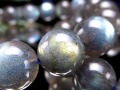 ラブラドライト 曹灰長石 ブレスレット シラー ラブラドレッセンス