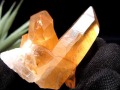 タンジェリンクォーツ 蜜柑水晶 原石 クラスター パワーストーン