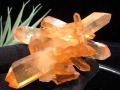 タンジェリンクォーツ 蜜柑水晶 原石 クラスター パワーストーン