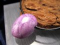 ★流通量僅か！★ピンクパープルカラー★『平和・癒しの象徴』★1点物★スティヒタイト【スティヒト石】タンブル革紐ネックレス★石サイズ縦約27.4mm★重さ約9.7g★【南アメリカ産】