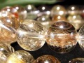 ルチルクォーツ ブレスレット MIXルチル 金紅石入り水晶 ルチレイテッドクォーツ