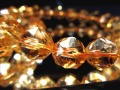 シトリン 黄水晶 スターカット ブレスレット 11月誕生石
