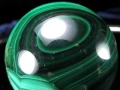 天眼 マラカイト 孔雀石 丸玉 置物 スフィア
