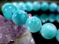 ラリマー ブレスレット ブルーペクトライト ドミニカ共和国 Larimar