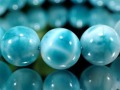 ラリマー ブレスレット ブルーペクトライト ドミニカ共和国 Larimar