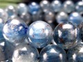 ガーネット カイヤナイト 藍晶石 ブレスレット グリーン