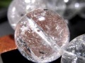 マニハール クォーツ ブレスレット ビーズ石 ヒマラヤ山脈 水晶 バブル水晶