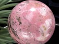 ロードナイトシリカ 薔薇輝石 丸玉 スフィア ロードナイト