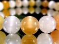 サゲニティッククォーツ ブレスレット キャッツアイ ルチルクォーツ ラビットヘア