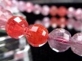 ブレスレット 多面カット デザイン 天然石 シンプル