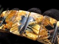 ゴールドルチル バングル タイチンルチル ブレスレット 金運
