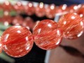 レッド ブラウン ルチルクォーツ ブレスレット ルチルレイテッドクォーツ