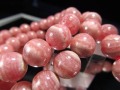 インカローズ ロードクロサイト ブレスレット ミルキーピンク ペルー産