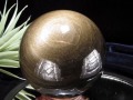  ゴールデンシャインオブシディアン オブシディアン 黒曜石 ゴールドシラー 丸玉 置物