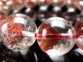 ファントムクォーツ 幻影水晶 ブレスレット レッドファントム 赤富士