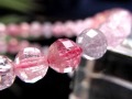 ブレスレット 多面カット デザイン 天然石 シンプル