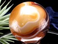 天然石インテリア 置物 天然石丸玉 アゲート