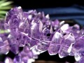 ラベンダーアメジスト アメジスト 紫水晶 ブレスレット ダブルポイント