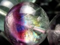 虹入りフローライト 蛍石 ブレスレット アメリカ産 天才の石