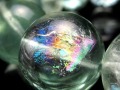 虹入りフローライト 蛍石 ブレスレット アメリカ産 天才の石