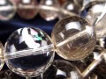 スモーキークォーツ 煙水晶 MIXルチル ブレスレット 虹入り