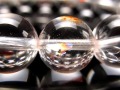 ライモナイトインクォーツ シンフォニックオーロラクォーツ 褐鉄鉱入り水晶 ブレスレット