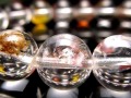 ライモナイトインクォーツ シンフォニックオーロラクォーツ 褐鉄鉱入り水晶 ブレスレット