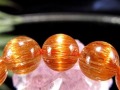 オレンジキャッツアイルチル ブレスレット キャッツアイルチルクォーツ ルチルレイテッドクォーツ ルチルの王様