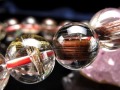 レッドブラウン ルチルクォーツ ブレスレット ルチレイテッドクォーツ キャッツアイ効果