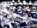 水晶 クリスタル クォーツ ブレスレット パイナップルカット 天然石