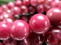 ロードナイト 薔薇輝石 ブレスレット 天然石 ロードナイトシリカ