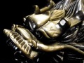 オブシディアン 龍亀 ロングイ ゴールデンシャインオブシディアン 瑞獣