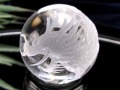 五本爪 龍彫り 水晶 丸玉 開運大吉