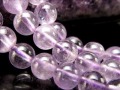 ラベンダーアメジスト 紫水晶 アメジスト 2月の誕生石 ビーズ連 連材