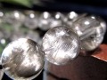 プラチナルチルクォーツ ブレスレット プラチナルチル ルチルレイテッドクォーツ ブルッカイト
