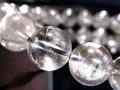 プラチナルチルクォーツ ブレスレット プラチナルチル ルチルレイテッドクォーツ ブルッカイト