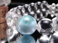 水晶 クリスタル ラリマー ブレスレット 牛穴