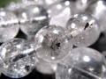 エレスチャルクォーツ 骸骨水晶 ブレスレット 水晶の最終形態 グラファイト