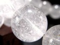マニハール クォーツ ブレスレット ビーズ石 ヒマラヤ山脈 水晶 バブル水晶