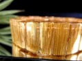 ゴールドルチル バングル タイチンルチル ブレスレット 金運