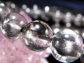 プラチナルチルクォーツ ブレスレット プラチナルチル ルチルレイテッドクォーツ ブルッカイト