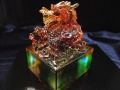 ガラス 龍神 置物 伝国璽 玉璽