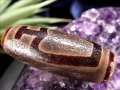 天珠 馬蹄痕天珠 至純天珠 瑪瑙 黒鳶赤紋