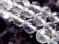 水晶 クォーツ クリスタル ビーズ連 連材