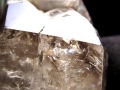 水入り水晶 エレスチャル 原石 置物 エンハイドクォーツ