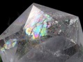 アイリスクォーツ 虹入り水晶 ヘキサゴン 六芒星 レインボー水晶